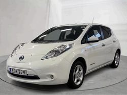 Vit Begagnad 2017 Nissan Leaf Halvkombi | 84 500 kr (Bra pris)