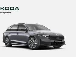 Grå (graphite grey metallic) Ny 2025 Skoda Octavia SportLine Kombi | 398 000 kr (Lite dyr)