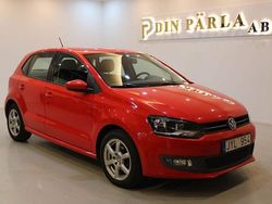 Röd Begagnad 2010 VW Polo Halvkombi | 89 900 kr (Marknadspris)