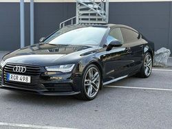 Svart Begagnad 2017 Audi A7 Sportback Ambition Halvkombi | 249 400 kr (Marknadspris)