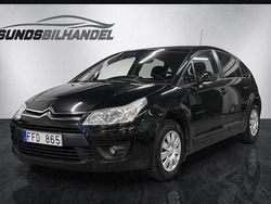 Svart Begagnad 2008 Citroën C4 Halvkombi | 24 900 kr (Dyr)