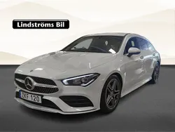 Vit Begagnad 2020 Mercedes CLA200 Shooting Brake AMG Kombi | 274 900 kr
