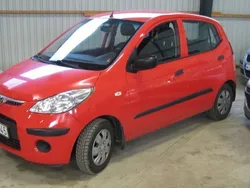 Röd Begagnad 2008 Hyundai i10 Base Halvkombi | 26 899 kr (Marknadspris)