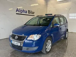 Blå Begagnad 2009 VW Touran Trendline Minibuss | 69 900 kr