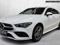 Vit Begagnad 2022 Mercedes CLA250e Shooting Brake AMG Kombi | 329 000 kr (Marknadspris)