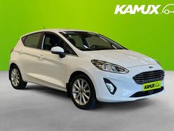 Vit Begagnad 2018 Ford Fiesta Titanium Halvkombi | 104 800 kr (Marknadspris)