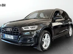 Mytsvart metallic Begagnad 2019 Audi Q5 S-Line SUV | 389 000 kr (Marknadspris)