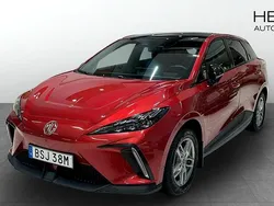 Röd (red) Begagnad 2023 MG MG4 EV Halvkombi | 249 900 kr (Lite dyr)