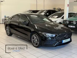 Svart Begagnad 2020 Mercedes CLA200 AMG Sportkupé | 319 900 kr (Marknadspris)