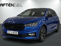 Blå Begagnad 2024 Skoda Fabia Monte Carlo Halvkombi | 229 500 kr (Marknadspris)