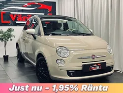 Brun Begagnad 2013 Fiat 500C Pop Cab | 79 900 kr (Marknadspris)
