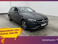 Svart Begagnad 2021 Mercedes C300e Kombi | 369 800 kr (Superpris)