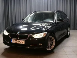 Svart Begagnad 2014 BMW 320 Sport Line Kombi | 139 000 kr (Bra pris)