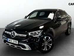 Svart Begagnad 2021 Mercedes GLC220 Sportkupé | 369 900 kr