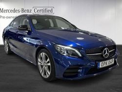 Blå Begagnad 2021 Mercedes C300e Sedan | 349 900 kr (Marknadspris)