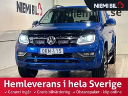 Blå Begagnad 2017 VW Amarok Highline Pickup | 399 900 kr (Dyr)