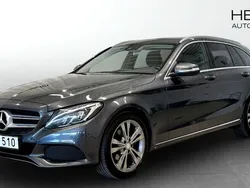 Mörkgrå (grey) Begagnad 2014 Mercedes C220 Kombi | 179 900 kr (Marknadspris)