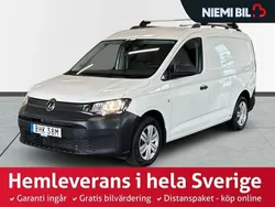 Vit Begagnad 2023 VW Caddy Maxi S Minibuss | 299 900 kr (Lite dyr)