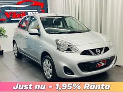 Silver Begagnad 2016 Nissan Micra Halvkombi | 62 900 kr