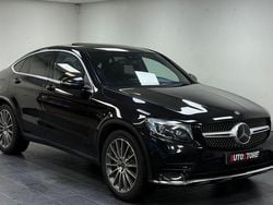 Svart Begagnad 2018 Mercedes GLC250 AMG Sportkupé | 349 900 kr (Bra pris)
