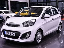 Vit Begagnad 2014 Kia Picanto Halvkombi | 54 900 kr (Marknadspris)