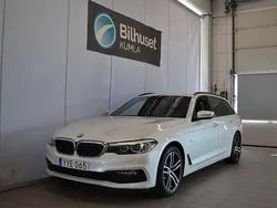Vit Begagnad 2017 BMW 520 Sport Line Kombi | 239 000 kr (Lite dyr)