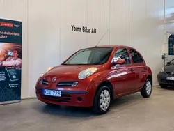 Röd Begagnad 2006 Nissan Micra Halvkombi | 24 900 kr (Marknadspris)