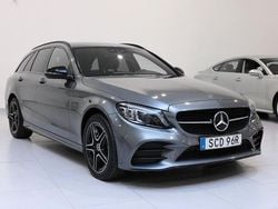 Grå Begagnad 2020 Mercedes C300e AMG line Kombi | 299 900 kr (Marknadspris)