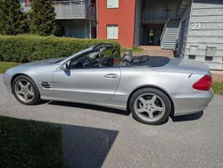 Silver Begagnad 2002 Mercedes SL500 Cab | 225 000 kr (Marknadspris)