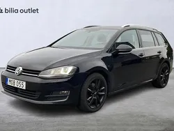 Svart Begagnad 2014 VW Golf VII Kombi | 89 900 kr (Bra pris)
