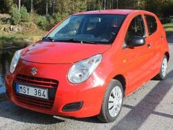 Röd Begagnad 2012 Suzuki Alto Halvkombi | 39 000 kr (Dyr)