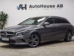 Mörkgrå (grå) Begagnad 2018 Mercedes CLA200 Shooting Brake Kombi | 204 000 kr (Marknadspris)