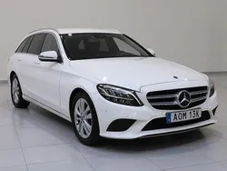 Vit Begagnad 2019 Mercedes C220 Avantgarde Kombi | 259 900 kr (Bra pris)