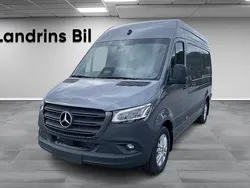 Grå (obsidian gray metallic) Ny 2025 Mercedes Sprinter Van | 806 250 kr (Dyr)