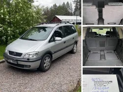 Grå Begagnad 2000 Opel Zafira Minibuss | 26 500 kr
