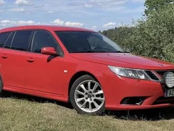 Röd Begagnad 2008 Saab 9-3 Vector Kombi | 40 000 kr (Marknadspris)