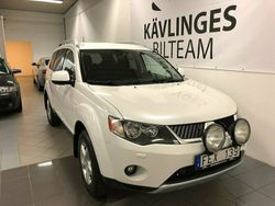 Vit Begagnad 2007 Mitsubishi Outlander SUV | 67 900 kr (Lite dyr)