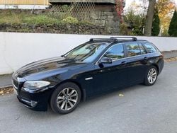 Svart Begagnad 2012 BMW 520 Kombi | 115 000 kr (Bra pris)