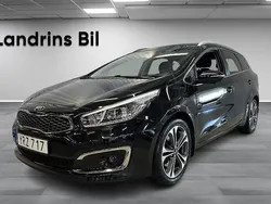 Svart (svart metallic) Begagnad 2017 Kia Ceed Sportswagon Kombi | 128 300 kr (Bra pris)