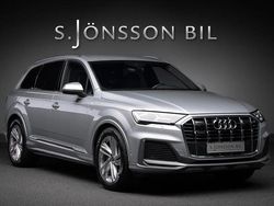 Silver Begagnad 2021 Audi Q7 S-Line SUV | 619 000 kr (Lite dyr)
