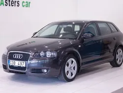 Grå Begagnad 2007 Audi A3 Sportback Comfort Halvkombi | 45 000 kr (Marknadspris)
