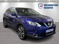 Blå Begagnad 2017 Nissan Qashqai SUV | 119 900 kr (Marknadspris)