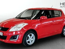 Röd (red) Begagnad 2014 Suzuki Swift Halvkombi | 75 000 kr (Marknadspris)