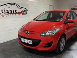 Röd Begagnad 2011 Mazda 2 Halvkombi | 44 900 kr (Marknadspris)