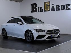 Vit Begagnad 2019 Mercedes CLA200 AMG Sportkupé | 269 900 kr (Marknadspris)