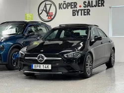 Svart Begagnad 2019 Mercedes CLA180 Sedan | 264 900 kr (Marknadspris)