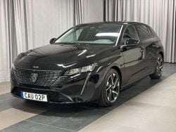 Svart Begagnad 2022 Peugeot 308 Allure Halvkombi | 209 900 kr (Marknadspris)