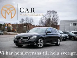 Svart Begagnad 2019 Mercedes E220 Kombi | 345 000 kr