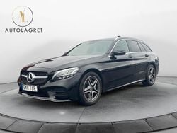 Svart Begagnad 2019 Mercedes C200 AMG line Kombi | 199 700 kr (Marknadspris)