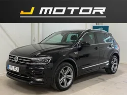 Svart Begagnad 2018 VW Tiguan R-line SUV | 219 900 kr (Marknadspris)